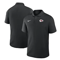 Men's Nike Black Kansas City Chiefs Dri-FIT Victory Polo