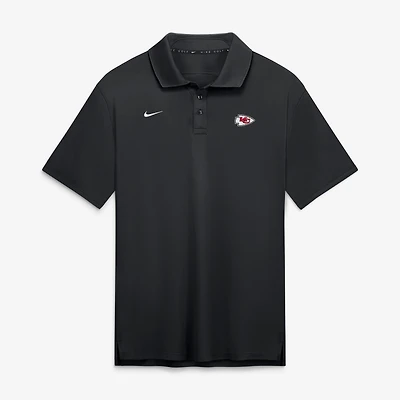 Men's Nike Black Kansas City Chiefs Par Solid Dri-FIT Polo