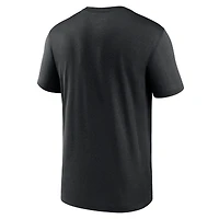 T-shirt Nike Dri-FIT noir pour homme, modèle Kansas City Chiefs Primetime Legend.
