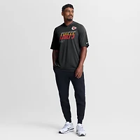 T-shirt à capuche Nike Kansas City Chiefs noir pour homme