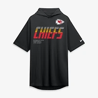 T-shirt à capuche Nike Kansas City Chiefs noir pour homme