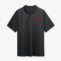 Men's Nike Black Kansas City Chiefs Wordmark Victory Dri-FIT Polo