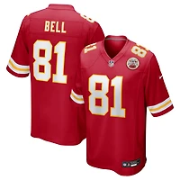 Men's Nike Blake Bell Red Kansas City Chiefs Game Player Jersey