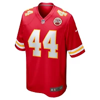 Men's Nike Cam Jones  Red Kansas City Chiefs Game Jersey