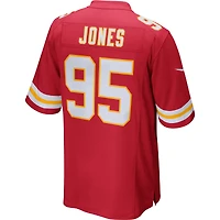 Maillot de match Nike Chris Jones des Chiefs Kansas City pour homme, rouge