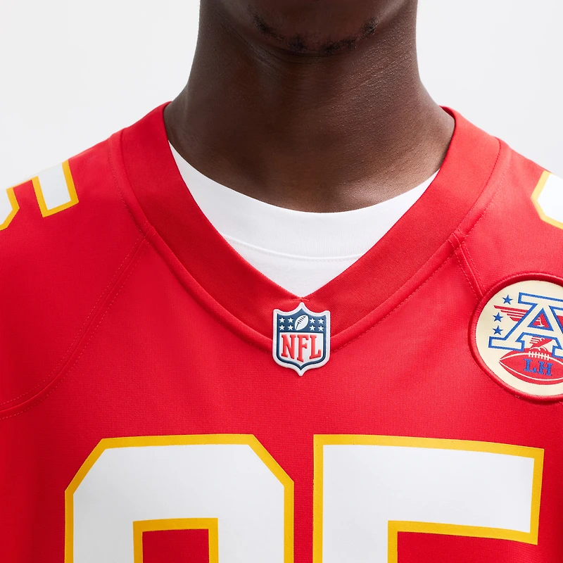 Men's Nike Chris Jones Red Kansas City Chiefs Game Jersey