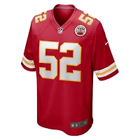 Maillot de match Nike Creed Humphrey des Chiefs Kansas City pour homme, rouge