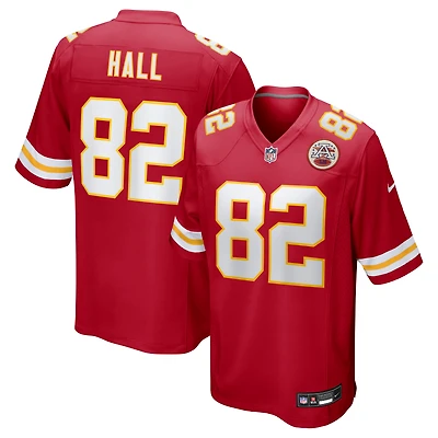 Men's Nike Dante Hall  Red Kansas City Chiefs Retired Player Game Jersey