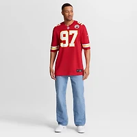 Men's Nike Felix Anudike-Uzomah Red Kansas City Chiefs  Game Jersey