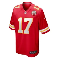 Men's Nike Gardner Minshew II  Red Kansas City Chiefs Team Game Jersey