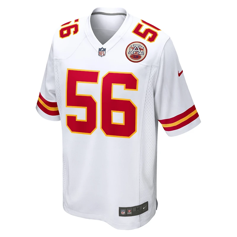 Maillot de joueur extérieur Kansas City Chiefs Nike George Karlaftis pour homme
