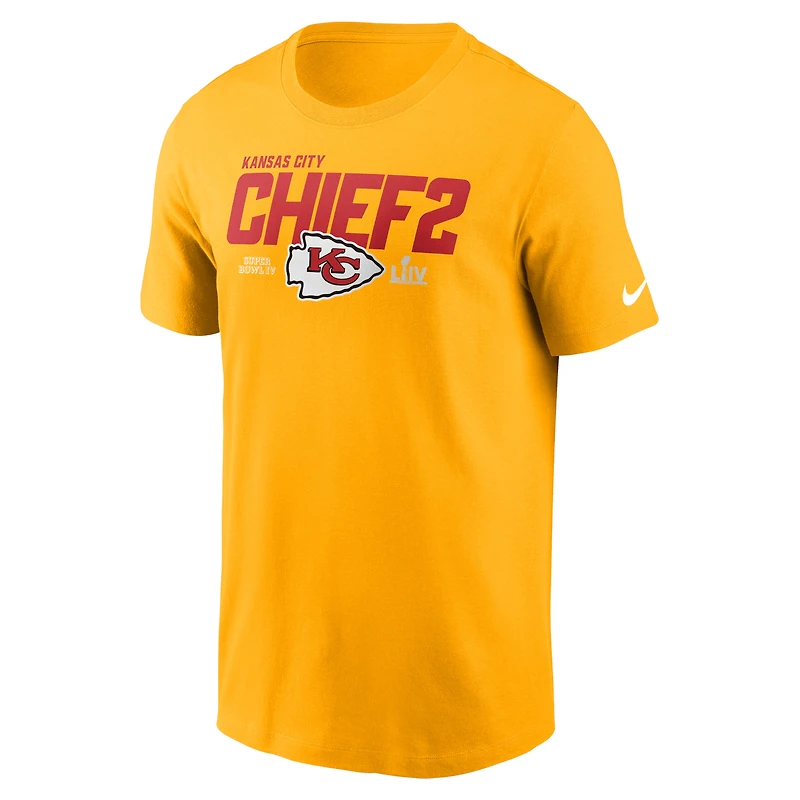 T-shirt essentiel local des Chiefs de Kansas City Nike doré pour homme