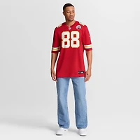 Men's Nike Jake Briningstool  Red Kansas City Chiefs Team Game Jersey