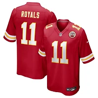 Men's Nike Jalen Royals  Red Kansas City Chiefs Team Game Jersey