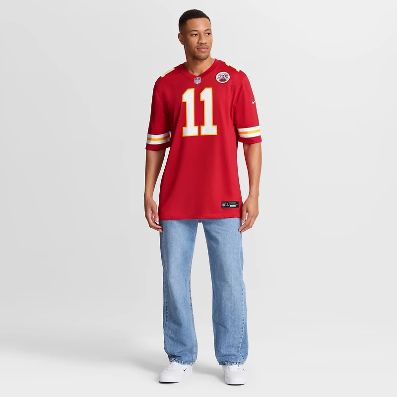 Men's Nike Jalen Royals Red Kansas City Chiefs Team Game Jersey