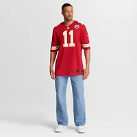 Men's Nike Jalen Royals  Red Kansas City Chiefs Team Game Jersey