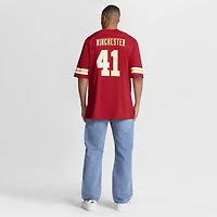 Maillot de match Nike James Winchester des Chiefs Kansas City pour homme, rouge