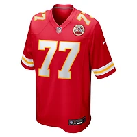 Maillot Nike Jaylon Moore rouge pour homme des Kansas City Chiefs