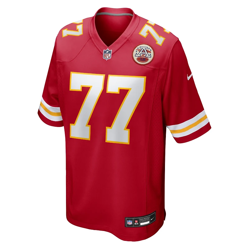 Men's Nike Jaylon Moore  Red Kansas City Chiefs Team Game Jersey