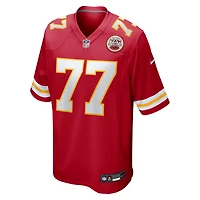 Men's Nike Jaylon Moore  Red Kansas City Chiefs Team Game Jersey