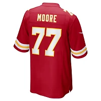 Men's Nike Jaylon Moore  Red Kansas City Chiefs Team Game Jersey