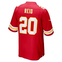 Men's Nike Justin Reid Red Kansas City Chiefs Game Jersey