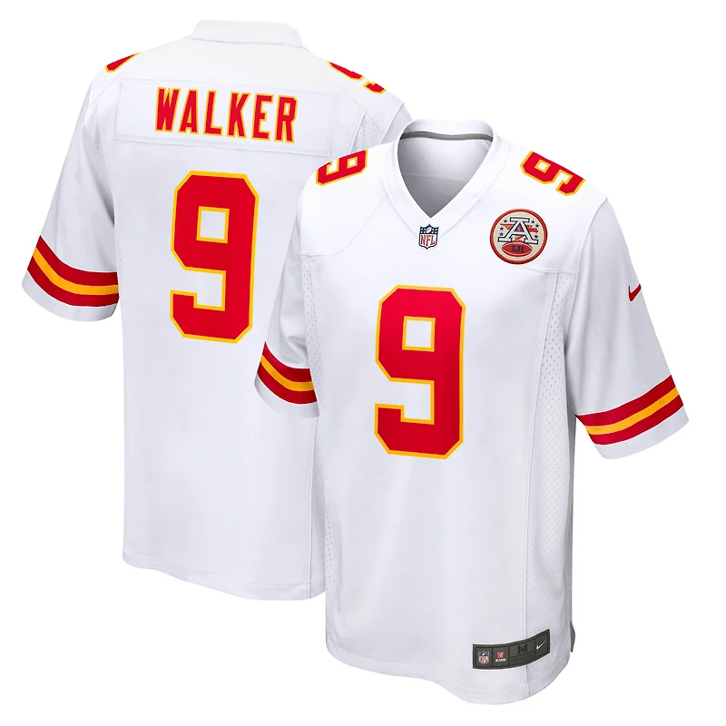 Maillot de match Nike Kenneth Walker III blanc des Kansas City Chiefs pour homme