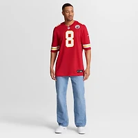 Men's Nike Kristian Fulton  Red Kansas City Chiefs Team Game Jersey