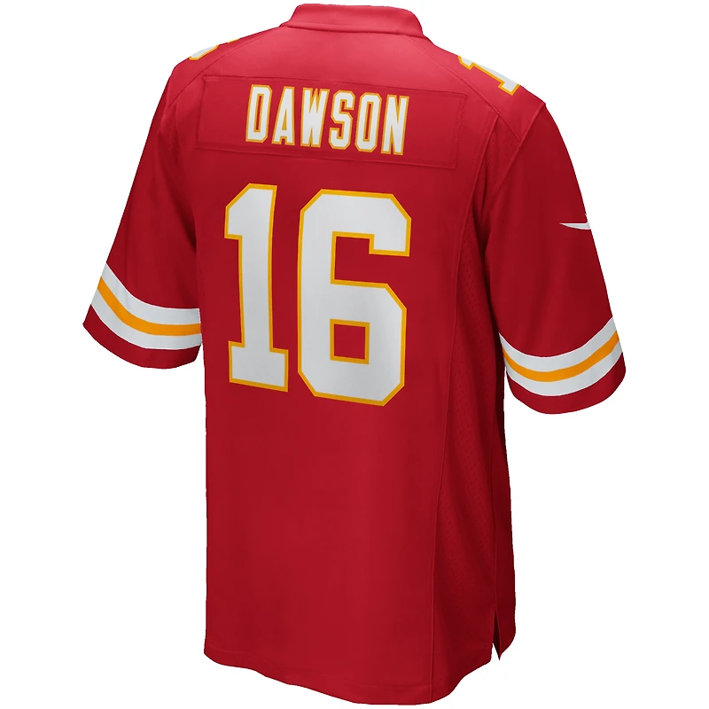 Maillot de joueur retraité Nike Len Dawson pour hommes, rouge, Kansas City Chiefs Game
