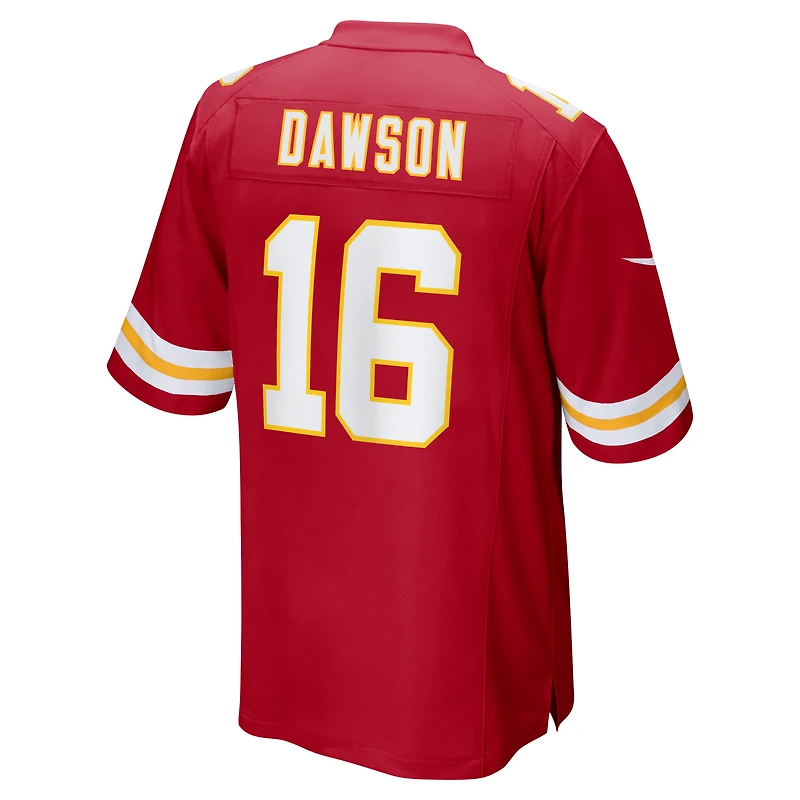 Men's Nike Len Dawson Red Kansas City Chiefs Game Retired Player Jersey