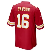 Men's Nike Len Dawson Red Kansas City Chiefs Game Retired Player Jersey