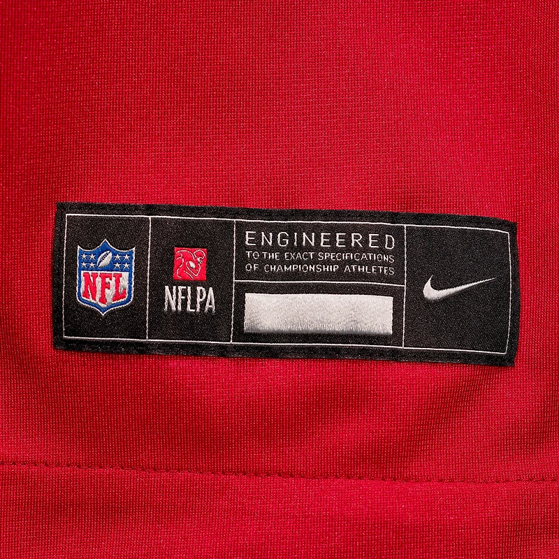 Men's Nike Malik Herring Red Kansas City Chiefs Team Game Player Jersey