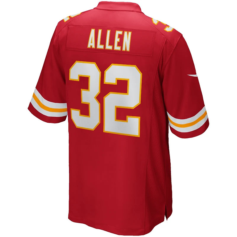 Maillot de joueur retraité Nike Marcus Allen pour hommes, rouge, Kansas City Chiefs Game