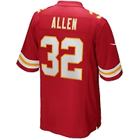 Maillot de joueur retraité Nike Marcus Allen pour hommes, rouge, Kansas City Chiefs Game