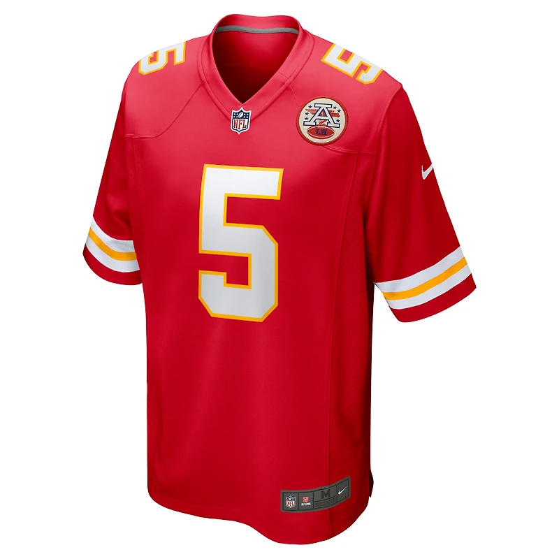 Men's Nike Marquise Brown  Red Kansas City Chiefs Game Jersey