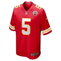 Men's Nike Marquise Brown  Red Kansas City Chiefs Game Jersey