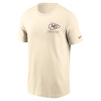 Men's Nike Natural Kansas City Chiefs Freestyle Essential T-Shirt