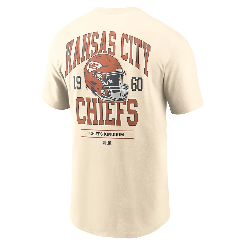 Men's Nike Natural Kansas City Chiefs Freestyle Essential T-Shirt