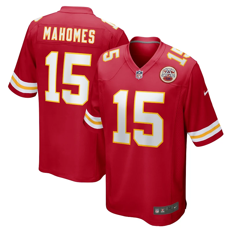 Joueur de jeu des Chiefs Kansas City Nike Patrick Mahomes pour homme