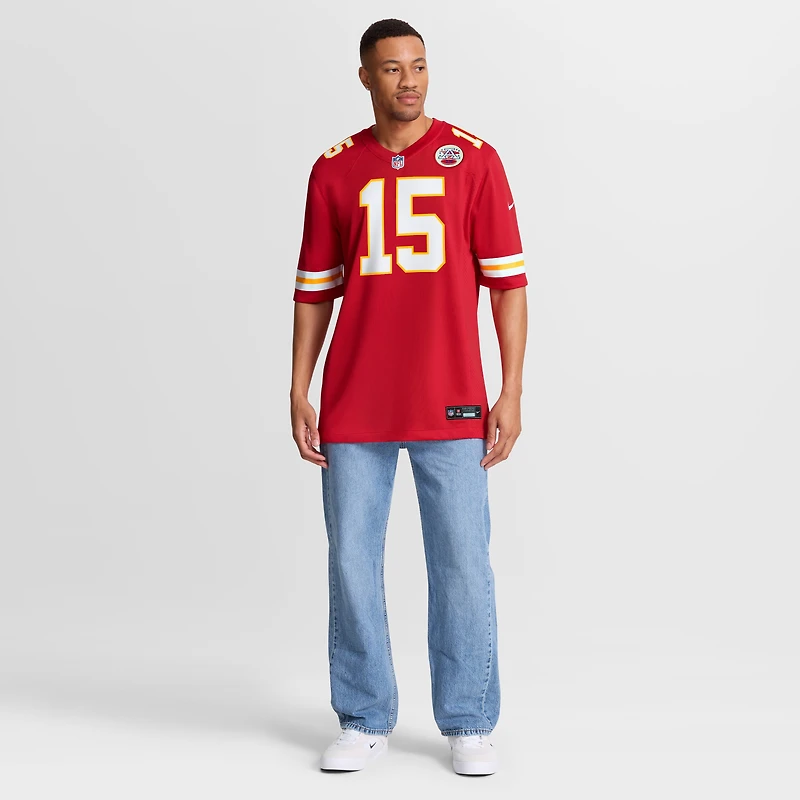 Men's Nike Patrick Mahomes Red Kansas City Chiefs Game Player - Jersey