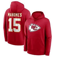 Men's Nike Patrick Mahomes Red Kansas City Chiefs Name & Number Hoodie