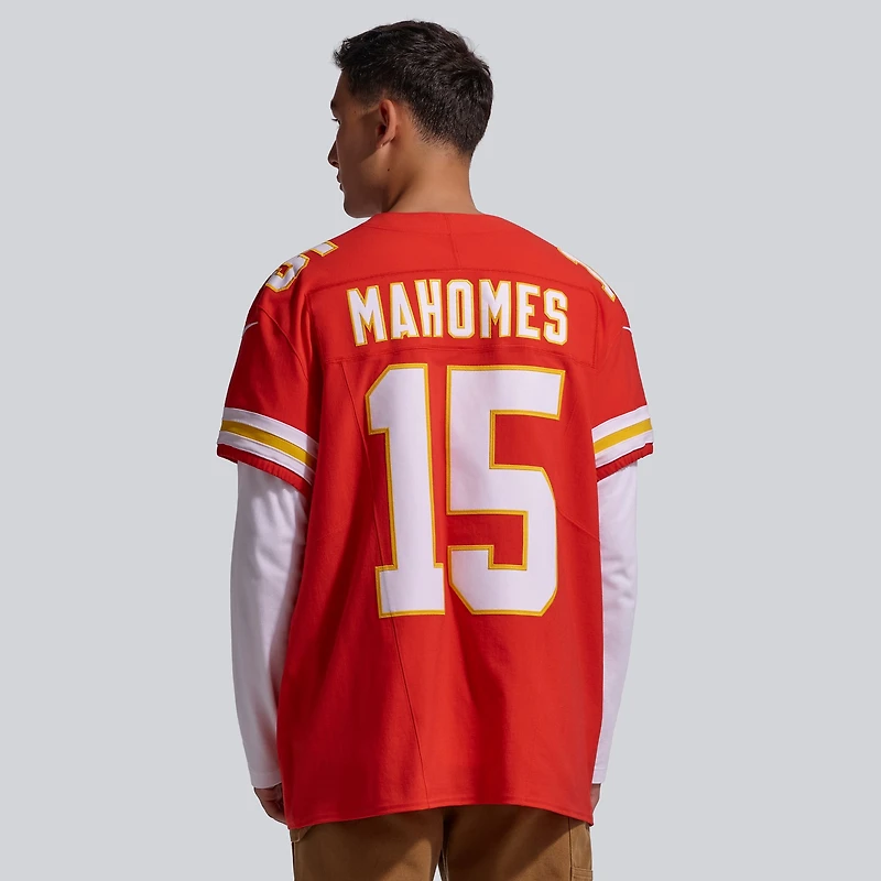 Men's Nike Patrick Mahomes Red Kansas City Chiefs Team Vapor F.U.S.E. Elite Jersey