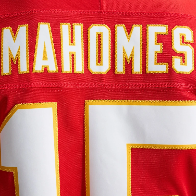 Men's Nike Patrick Mahomes Red Kansas City Chiefs Team Vapor F.U.S.E. Stitched Limited Jersey