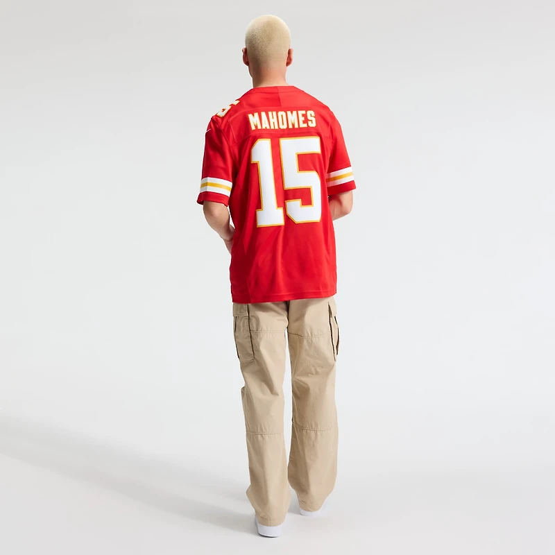 Men's Nike Patrick Mahomes Red Kansas City Chiefs Team Vapor F.U.S.E. Stitched Limited Jersey