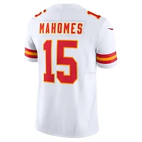 Nike Patrick Mahomes pour hommes Blanc Kansas City Chiefs Vapor F.U.S.E. Maillot limité