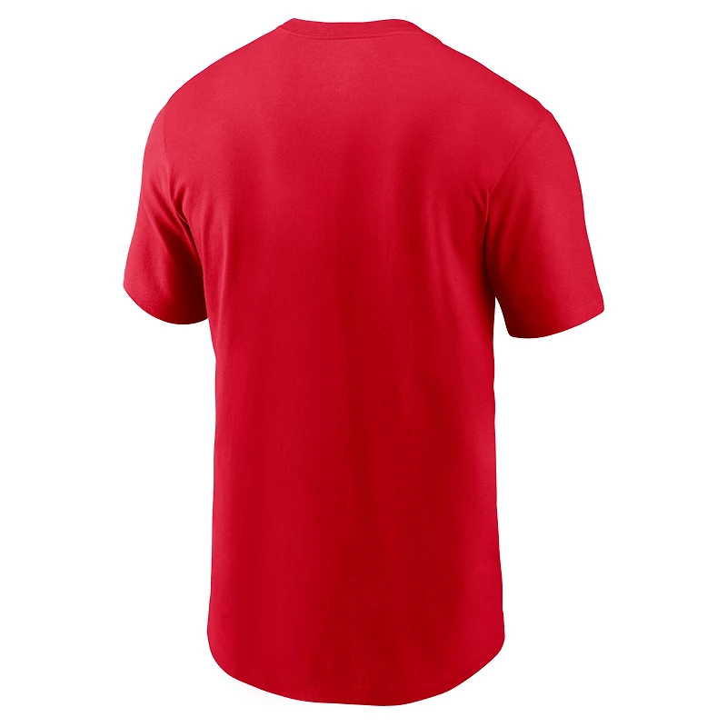 Men's Nike Red Kansas City Chiefs 2024 AFC West Division Champions Locker Room Trophy Collection T-Shirt