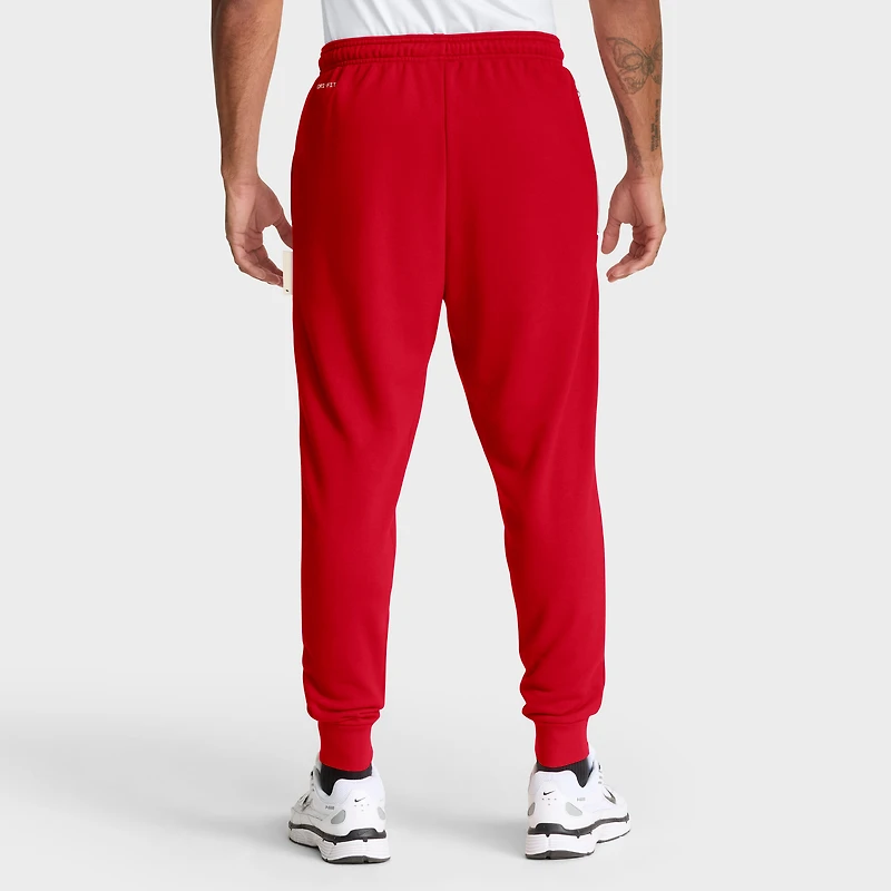 Pantalon Nike rouge Kansas City Chiefs 2025 Sideline Standard Issue Ground Game Dri-FIT Taper pour homme