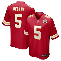 Men's Nike Red Kansas City Chiefs 2026 NFL Draft First Round Pick No. 6 Team Game Jersey