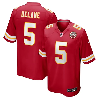 Men's Nike Red Kansas City Chiefs 2026 NFL Draft First Round Pick No. 6 Team Game Jersey
