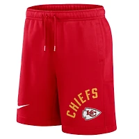 Men's Nike Red Kansas City Chiefs Arched Kicker Shorts